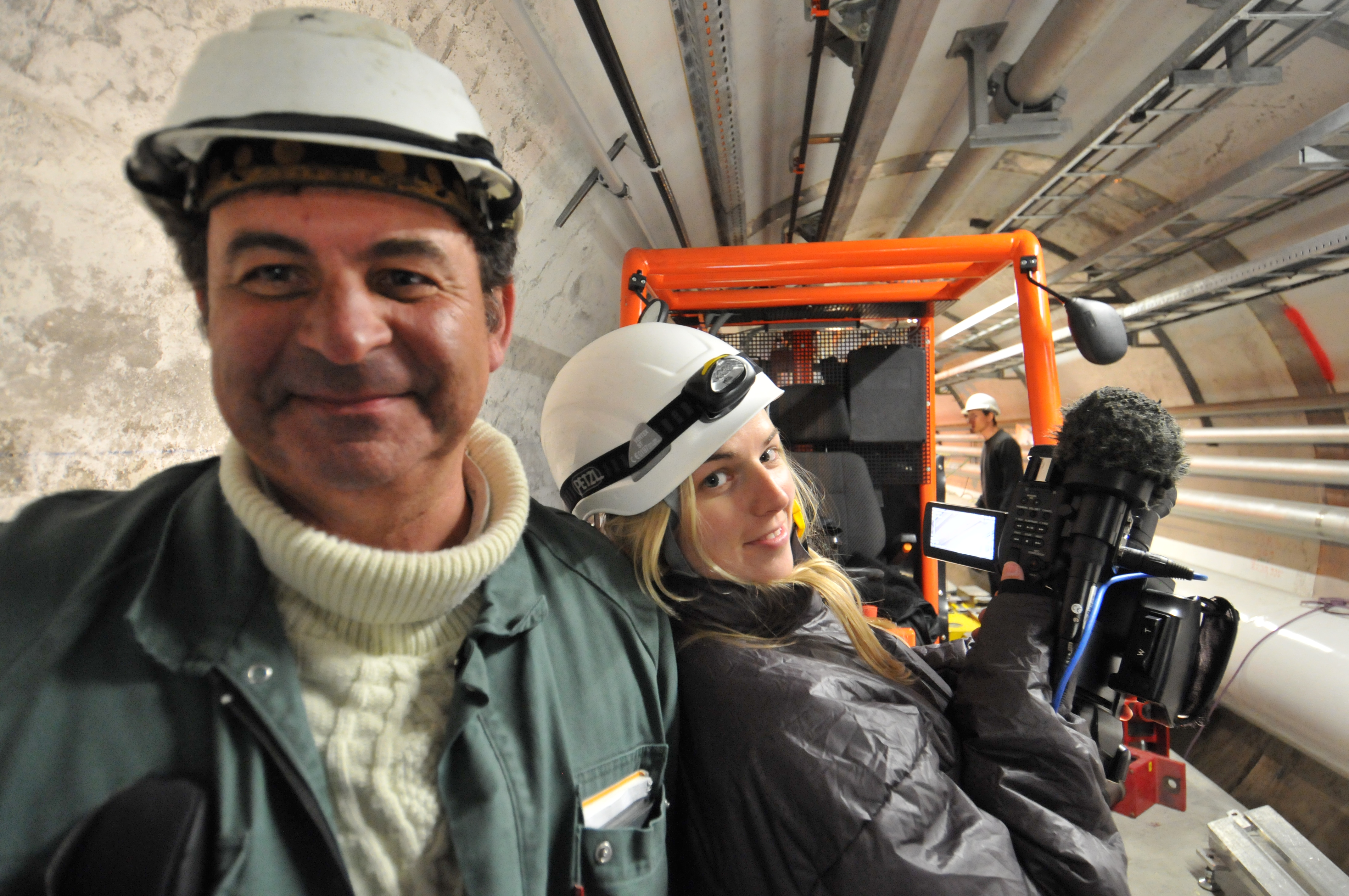 Underground at CERN's Large Hadron Collider for Nat Geo
