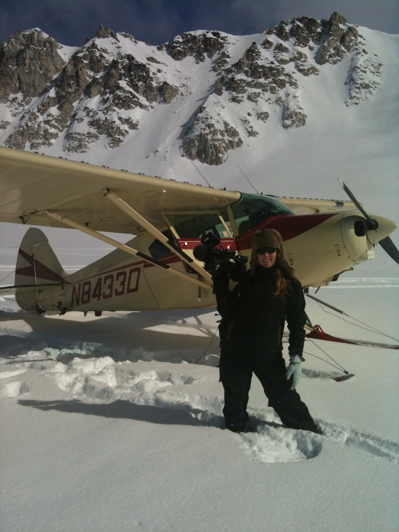 Filming for Nat Geo's Alaska Wing Men in Denali