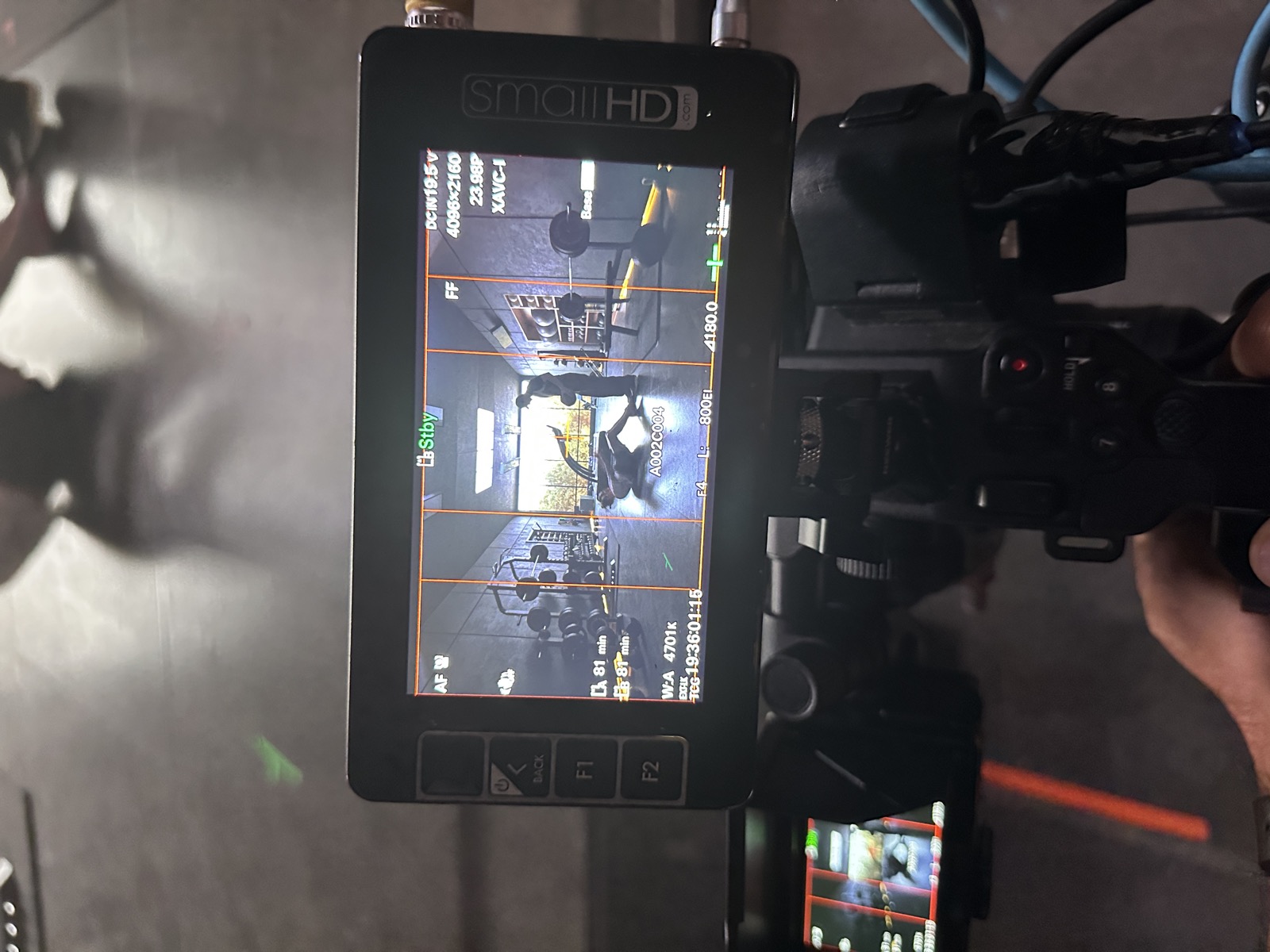 On set for Adidas with Messi & Mahomes